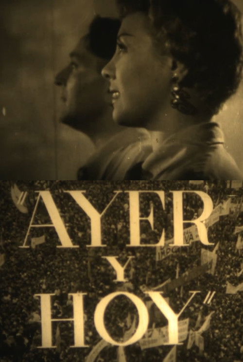 Ayer y hoy (1951) poster