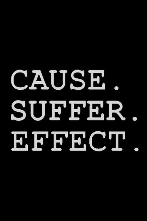 Cause Suffer Effect (2016) poster