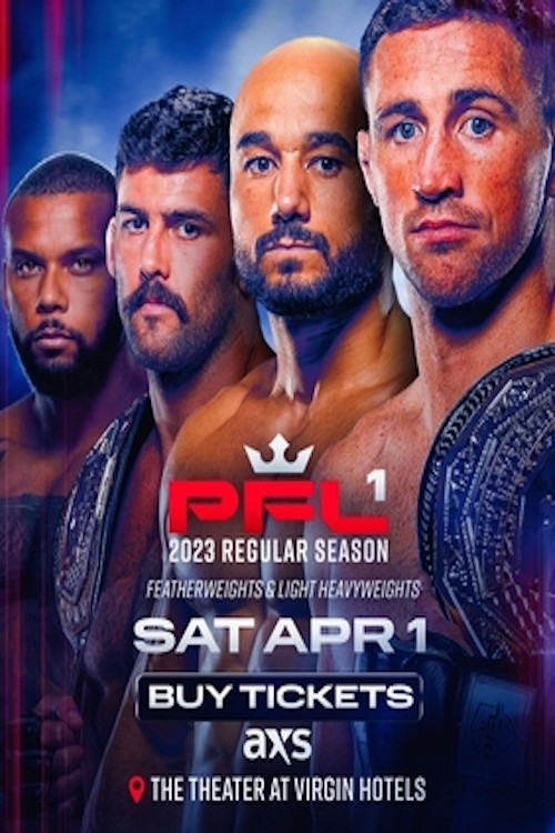 PFL 2023 #1: Regular Season - Loughnane vs. Moraes (2023) poster