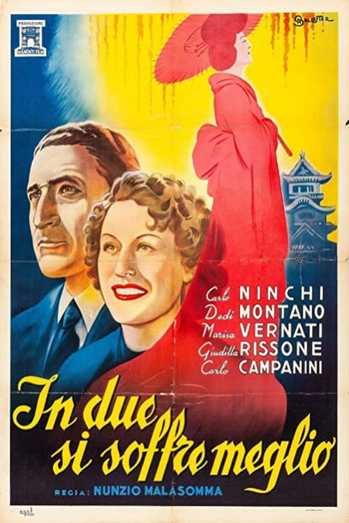 In due si soffre meglio (1943) poster