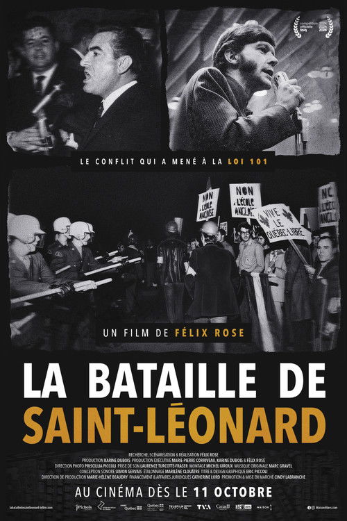 La bataille de Saint-Léonard (2024) poster