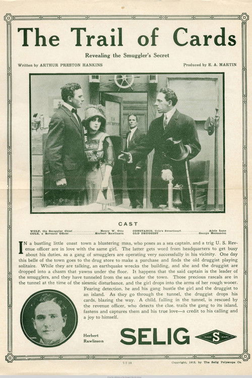 The Trail of Cards (1913) poster