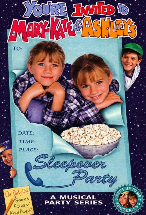 You're Invited to Mary-Kate & Ashley's Sleepover Party (1995) poster