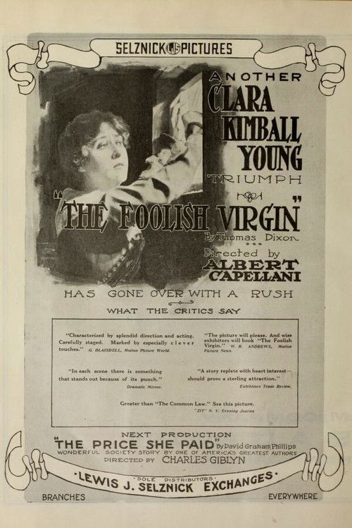 The Foolish Virgin (1916) poster