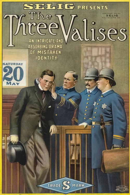 The Three Valises (1912) poster
