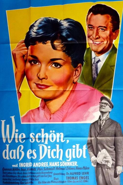 Wie schön, daß es dich gibt (1958) poster