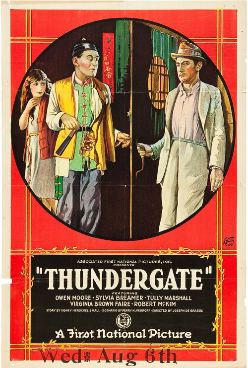 Thundergate (1923) poster