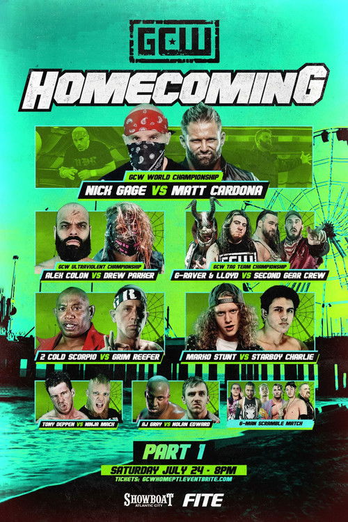GCW Homecoming Part I (2021) poster