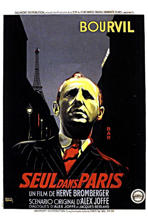 Seul dans Paris (1951) poster