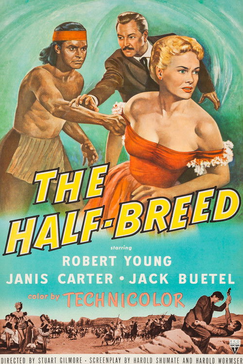 The Half-Breed (1952) poster