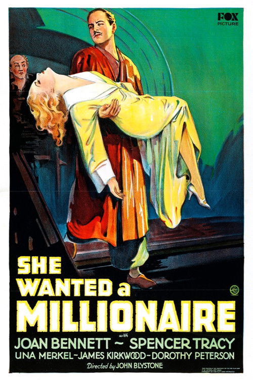 She Wanted a Millionaire (1932) poster