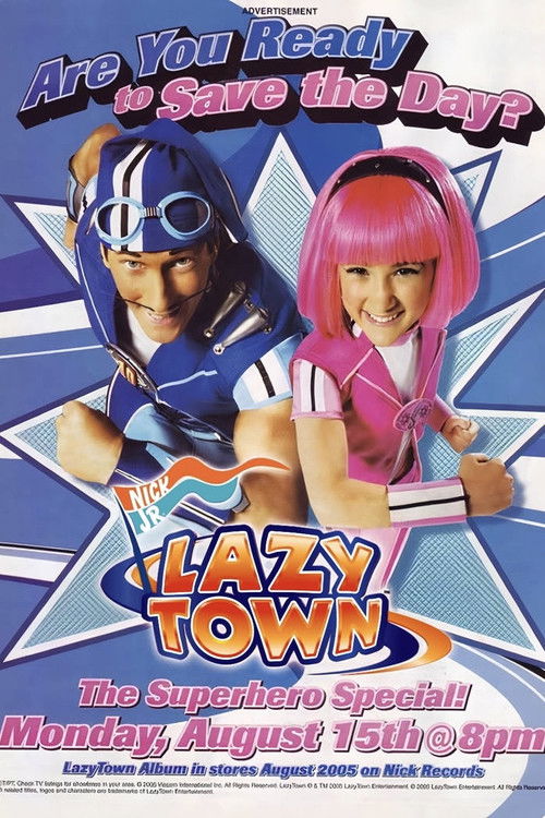 LazyTown’s New Superhero (2005) poster