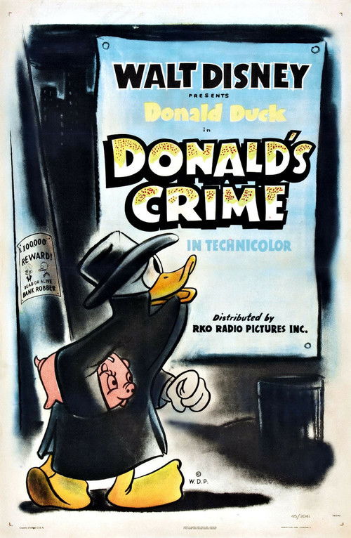 Donald's Crime (1945) poster