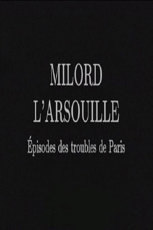 Milord l'Arsouille (1912) poster