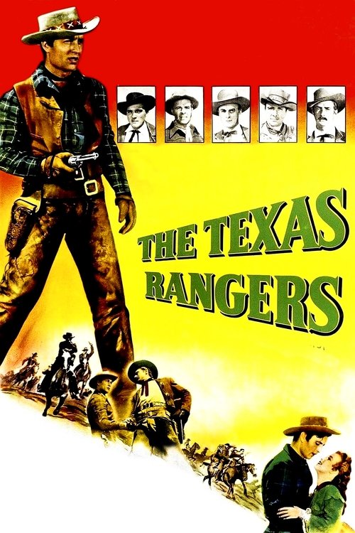 The Texas Rangers (1951) poster