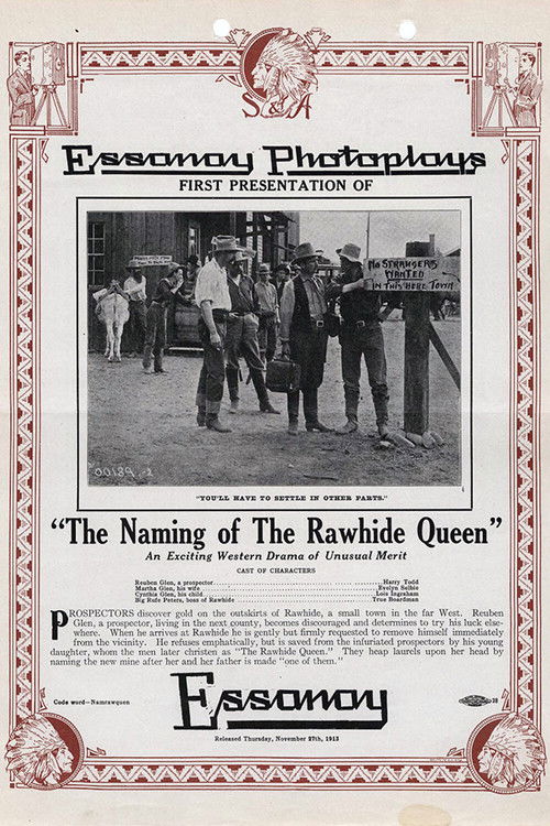The Naming of the Rawhide Queen (1913) poster
