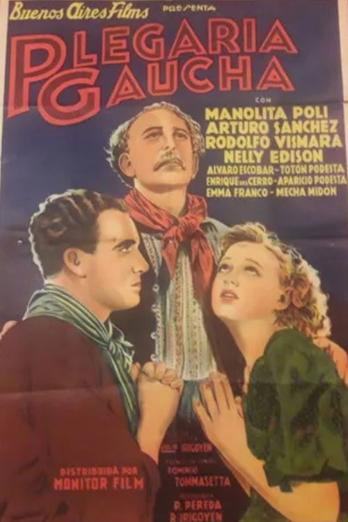 Plegaria gaucha (1938) poster