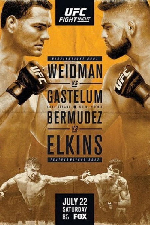 UFC on Fox 25: Weidman vs Gastelum (2017) poster