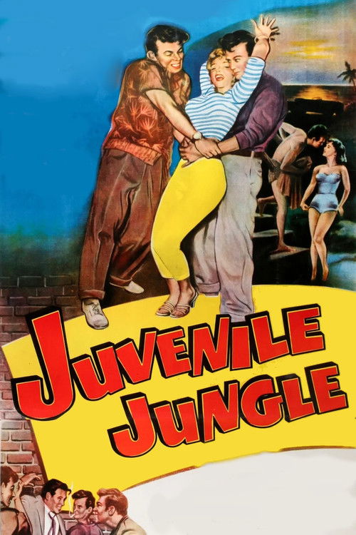 Juvenile Jungle (1958) poster