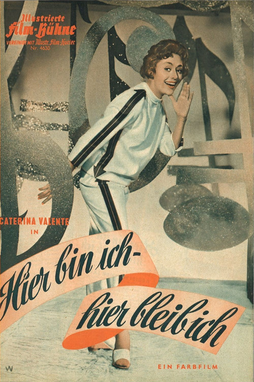 Hier bin ich – hier bleib ich (1959) poster