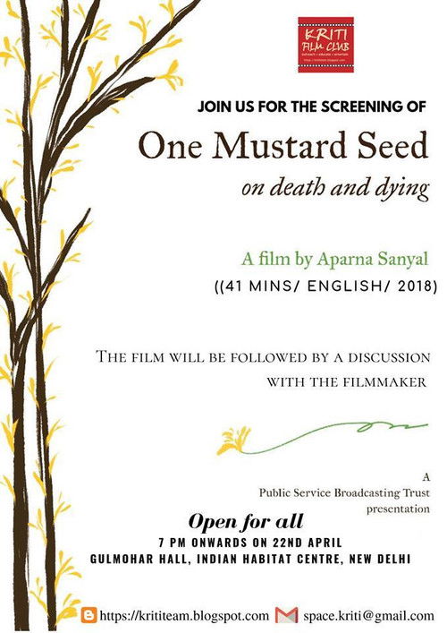 One Mustard Seed (2019) poster