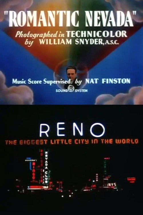 Romantic Nevada (1943) poster