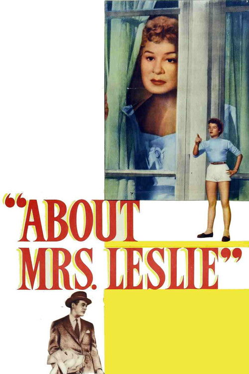 About Mrs. Leslie (1954) poster