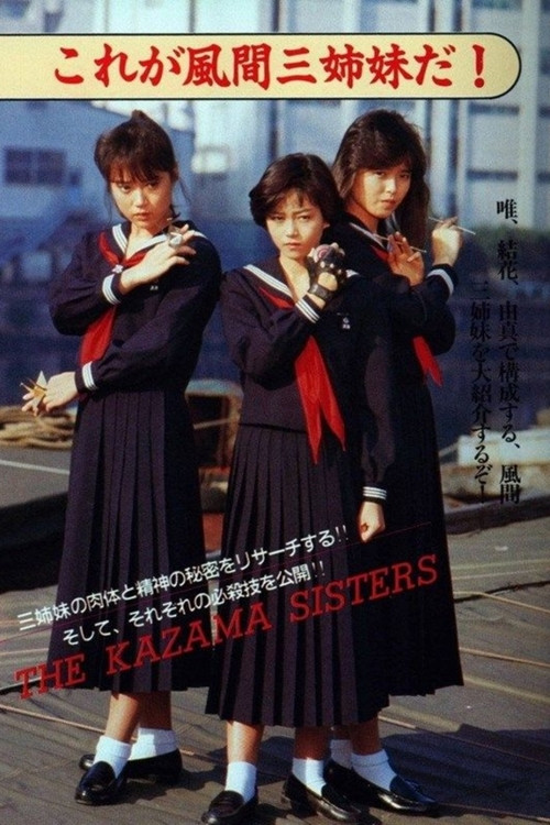 スケバン刑事III 少女忍法帖伝奇: 三姉妹 最も危険な旅 八つの死の罠 (1987) poster