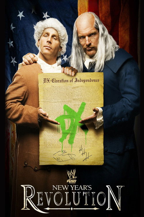 WWE New Year's Revolution 2007 (2007) poster