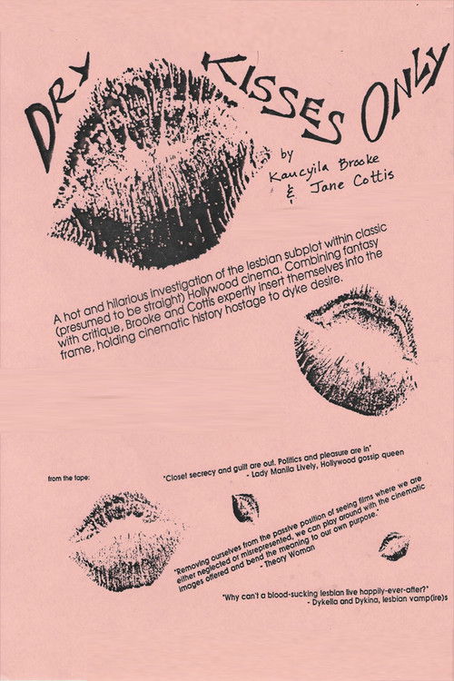 Dry Kisses Only (1990) poster