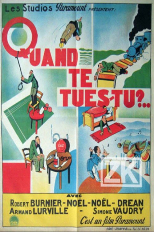 Quand te tues-tu? (1931) poster