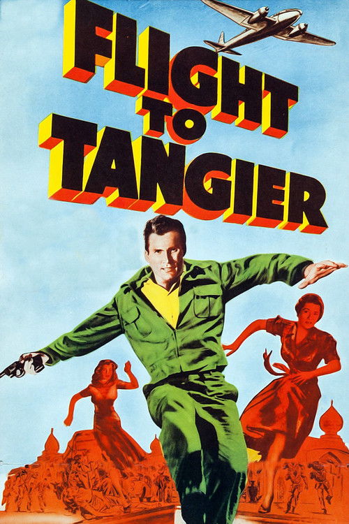 Flight to Tangier (1953) poster