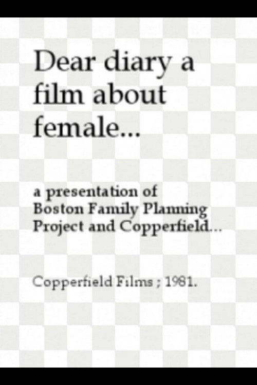 Dear Diary: A Film About Female Puberty (1981) poster