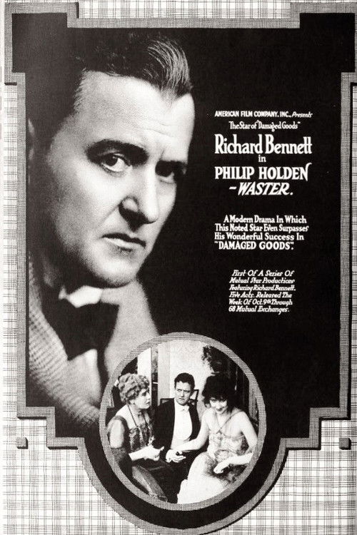 Philip Holden - Waster (1916) poster