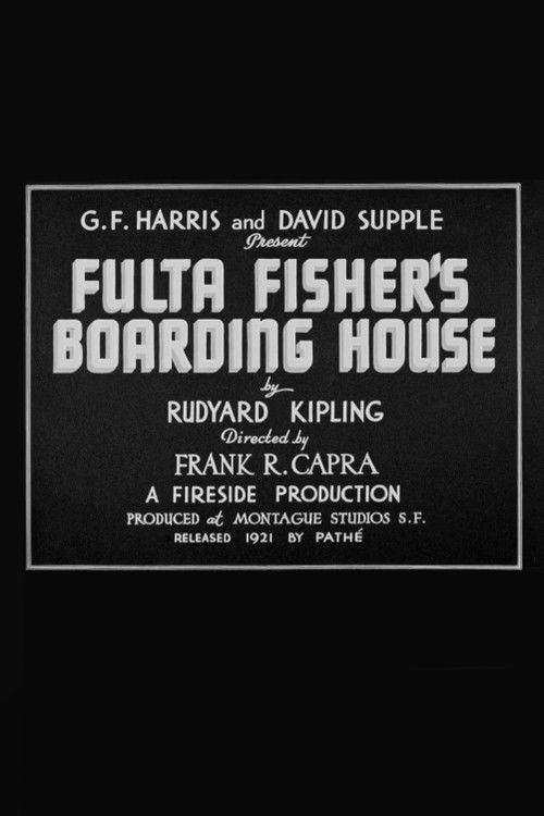 Fulta Fisher's Boarding House (1922) poster