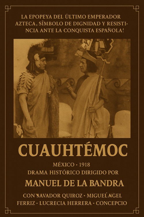 Cuauhtémoc (1918) poster