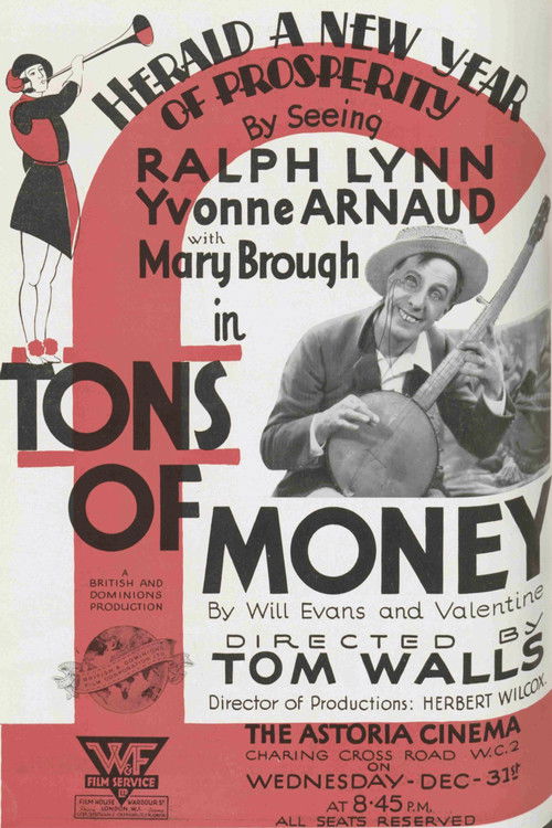 Tons of Money (1930) poster
