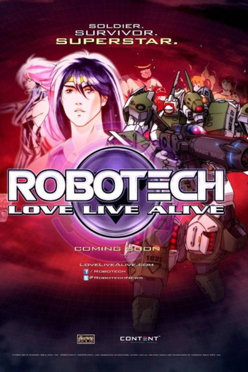 Robotech: Love Live Alive (2013) poster