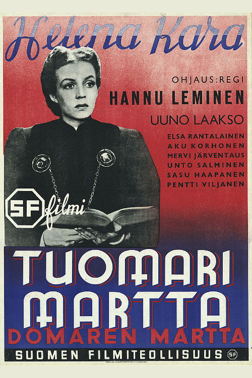 Tuomari Martta (1943) poster