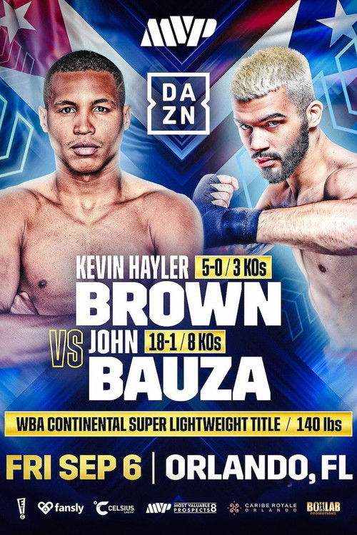 Kevin Hayler Brown vs. John Bauza (2024) poster
