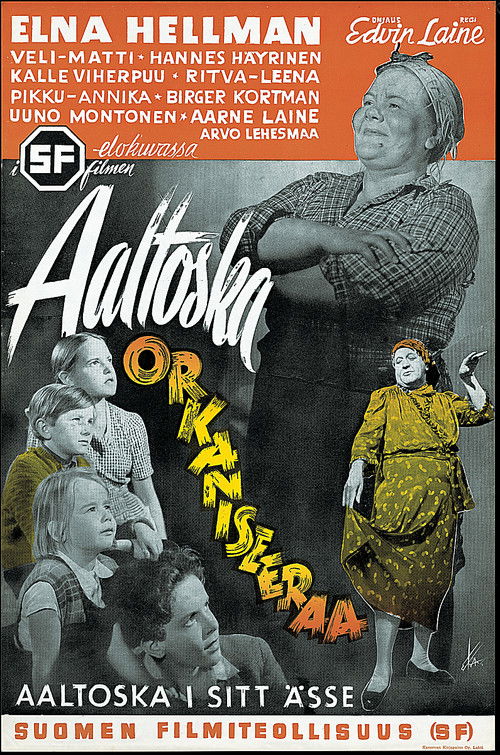 Aaltoska orkaniseeraa (1949) poster