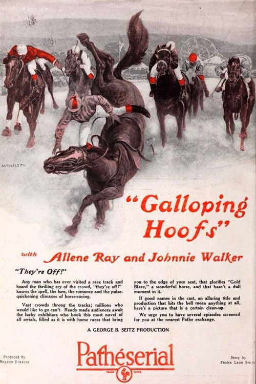 Galloping Hoofs (1924) poster