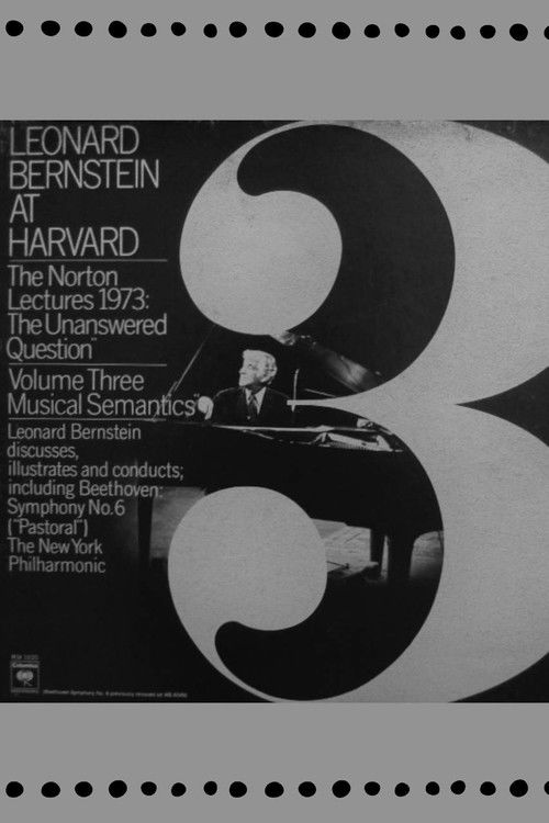 The Unanswered Question III : Musical Semantics (1976) poster