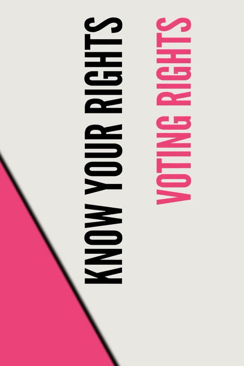 Stand UP, Speak OUT: Voting Rights - Know Your Rights (2023) poster