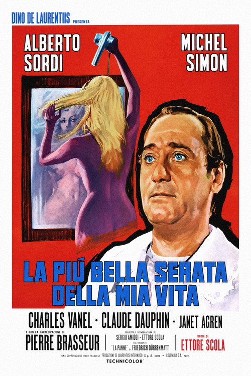 La più bella serata della mia vita (1972) poster