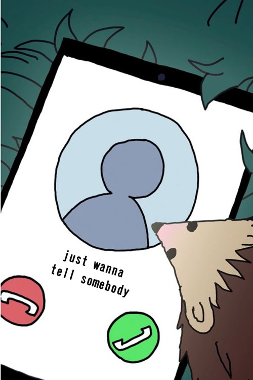 just wanna tell somebody (2025) poster