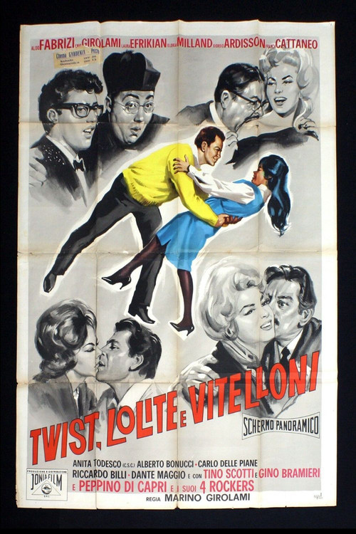 Twist, lolite e vitelloni (1962) poster