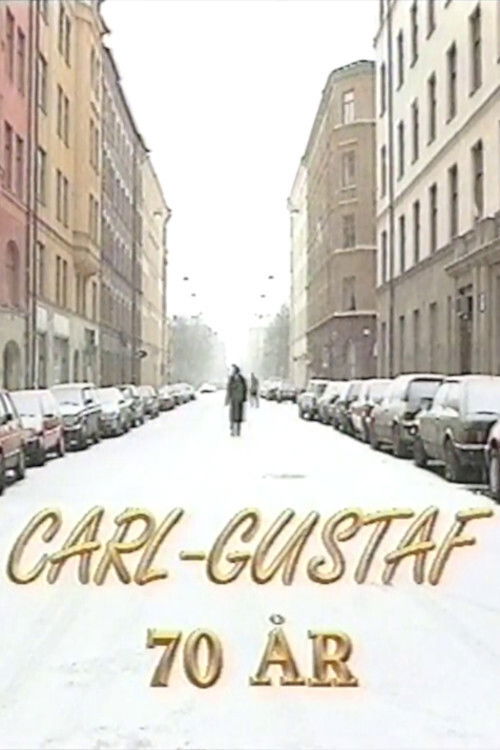 Carl-Gustaf Lindstedt 70 år (1991) poster