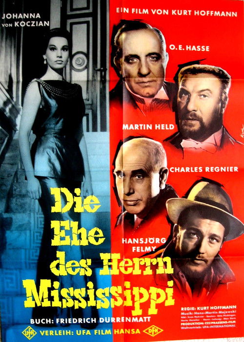 Die Ehe des Herrn Mississippi (1961) poster