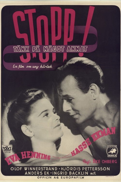 Stopp! Tänk på något annat (1944) poster